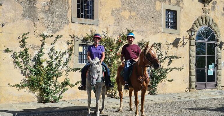 Florence Horseback Riding and Wine Tour