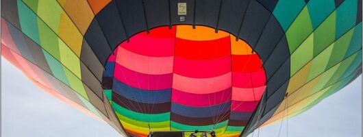 Hot air balloon flight Milan weekend