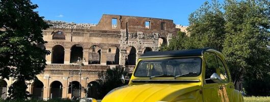 Rome City Tour aboard a Citroën 2CV