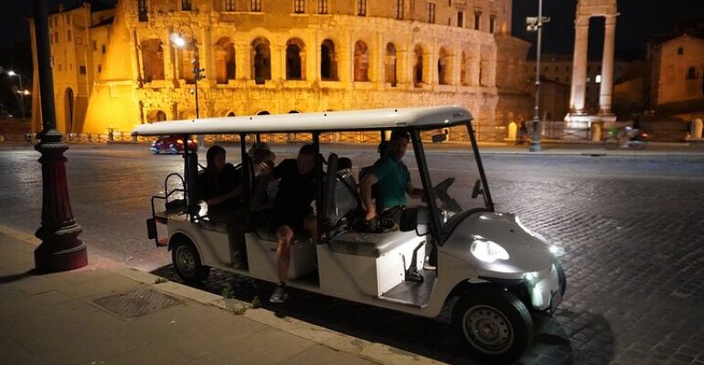 Rome Golf Cart Tour of Iconic Landmarks