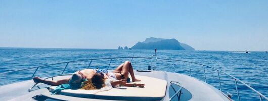 Sail in Style: Full-Day Private Yacht Tour Capri & Amalfi Coast!