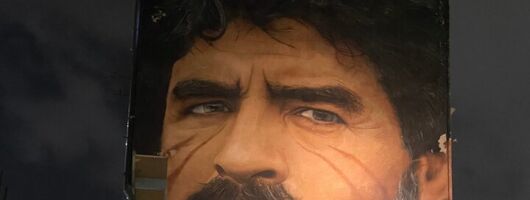 Naples tour Maradona street art