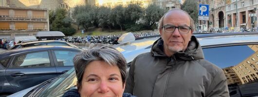 Genoa tour by taxi and on foot