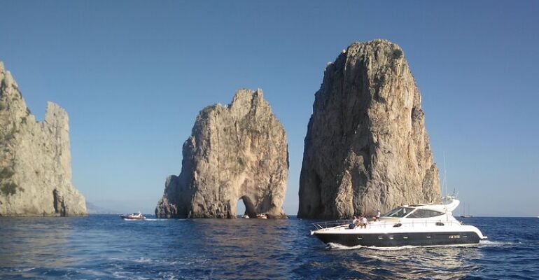 Capri Island Private Boat Tour and Swim