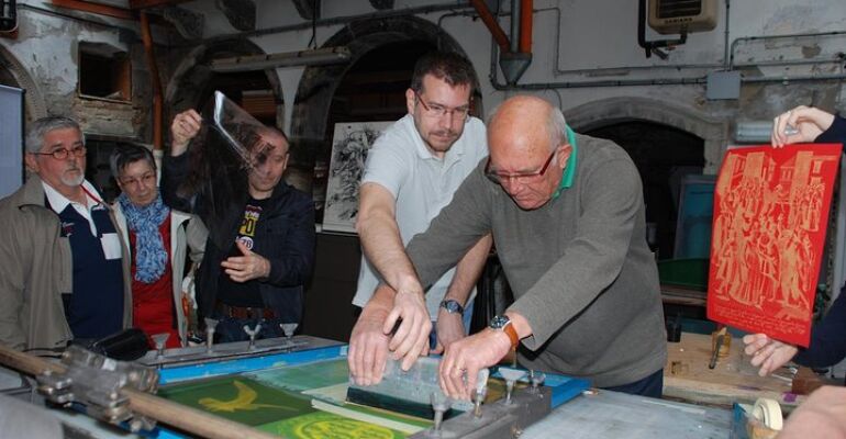 Venice Artistic Screen Printing Workshop Experience
