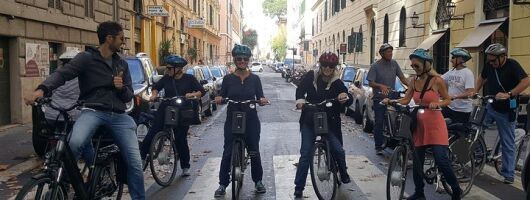 E-Bike Tour Rome Historic Center (minimum 4 pax)