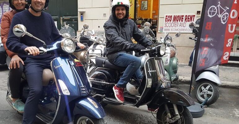 Rome Vespa Historical Tour and Adventure