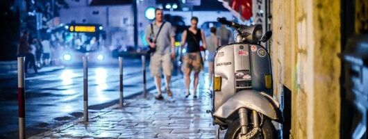Vespa Tour with driver Rome By Night 3 hours
