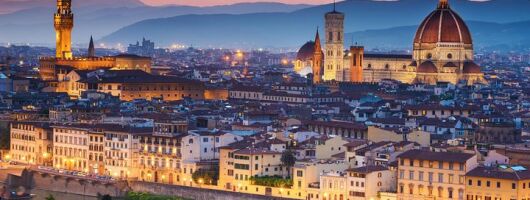 Private car trip to Florence and Pisa from the Port of Livorno (10 h)