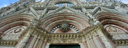 Siena Cathedral: shrine of treasures.