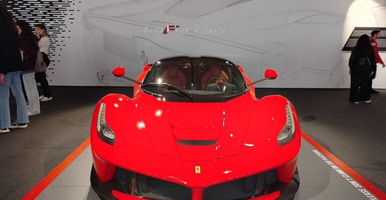 Modena Gourmet Food and Ferrari Museum Tour