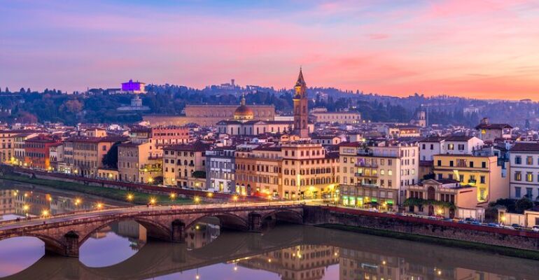 Florence Sunset Hills and City Tour