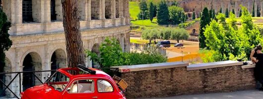 Private Fiat Vintage Tour in Rome
