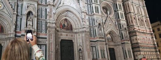 Kid friendly Florence Sunset Private Tour with Gelato and Pizza 