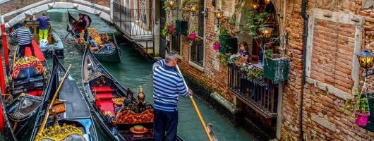 Enchanting Venice: City Walk & Majestic Gondola Ride!