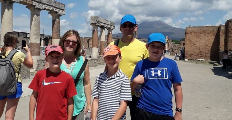 Sorrento Pompeii and Mount Vesuvius Tour