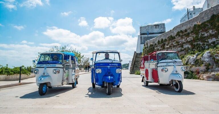 Ostuni Medieval Village Ape Calessino Tour