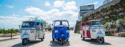 Private tour by Tuk Tuk of the Ostuni medieval quarter.
