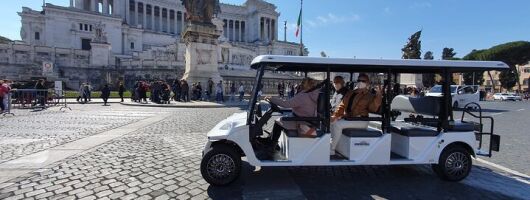  Rome Highlights by Golf Cart: Private Tour