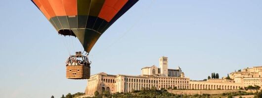 Balloon Adventures Italy, hot air balloon rides over Assisi, Perugia and Umbria