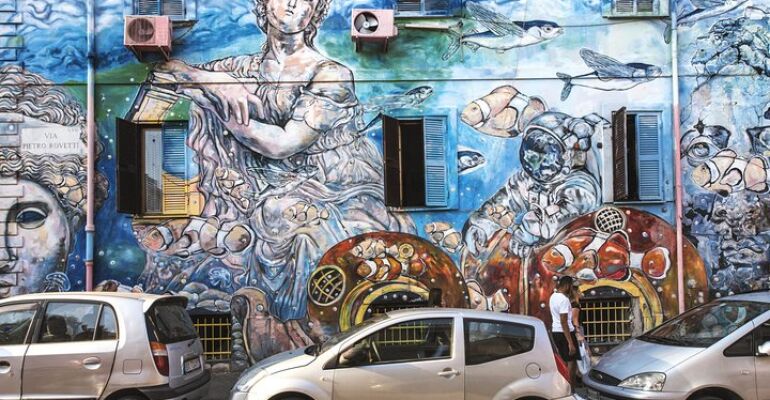 Rome Multi-Ethnic Art Murals Photo Tour