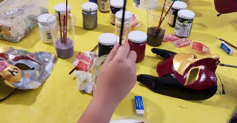 Venice Mask Decoration Workshop Experience