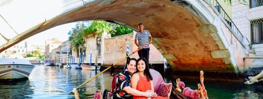 Photo shooting and a Gondola Ride
