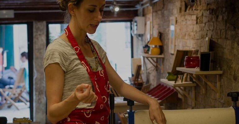 Venice Engraving Art Print Workshop Experience