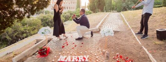  Proposal Planning and Photoshoot in Rome 