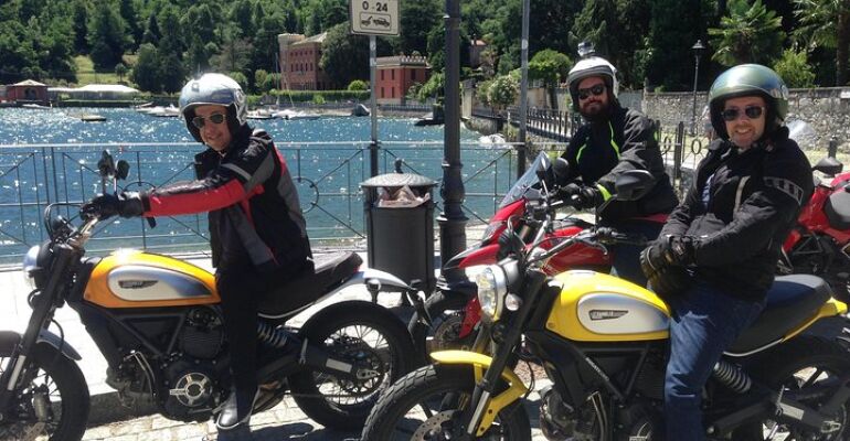 Lake Como Motorcycle and Alps Tour