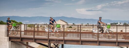 Cagliari E-Bike Tour: Gulf, Canals & Flamingos at Molentargius