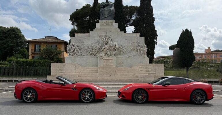 Rome Ferrari Tour Driving Experience
