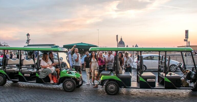 Rome Ancient Highlights Golf Cart Tour