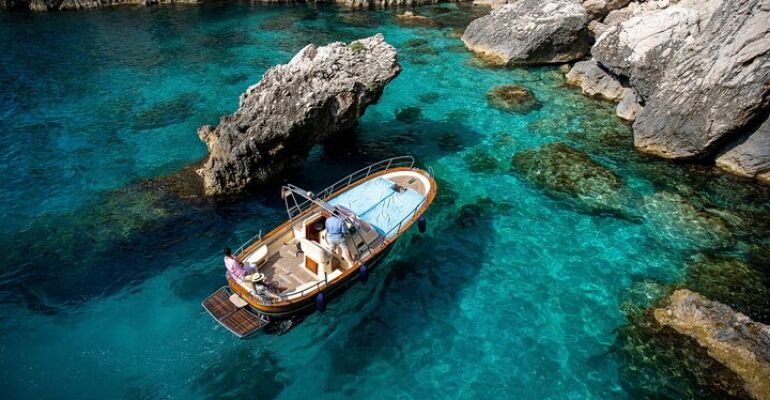 Capri Island Scenic Boat Tour Adventure