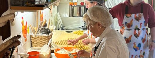 Tortellini Festival in Castelfranco Emilia with a Local Chef