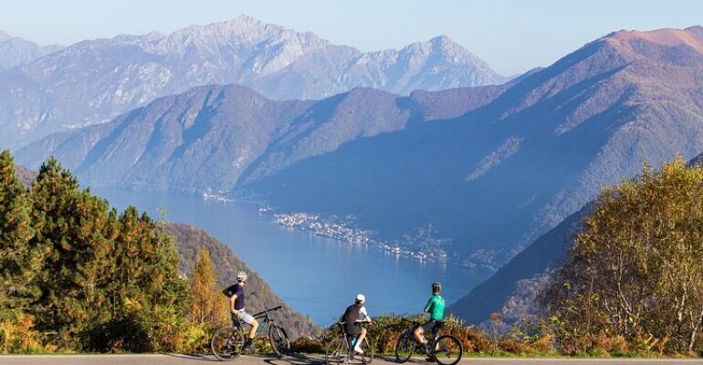 Como E-MTB Alpine Adventure Scenic Tour