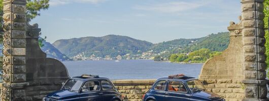 Lake Como: Classic Fiat 500 Vintage Car Rental