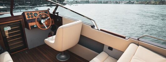 Boat tour on Lake Como