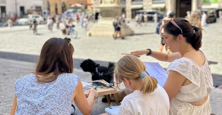 Rome Artistic Adventure and Family Workshop