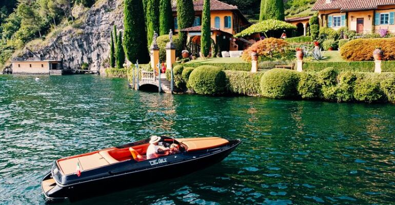 Como Private Boat Tour and Swim Adventure