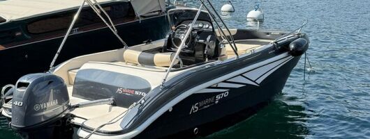 Boat for hire without driver Lake Como