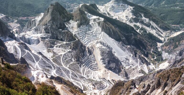 Carrara Marble Quarries and Lucca Exploration