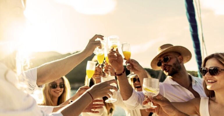Sorrento Sunset Catamaran Culinary Experience