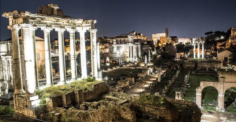 Rome Nighttime Ancient History Walking Tour