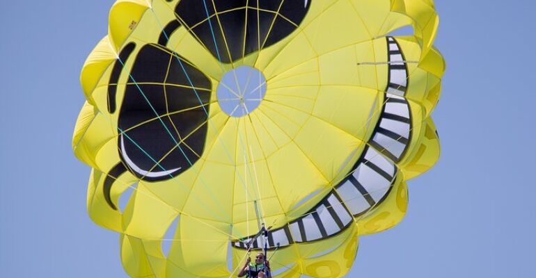 Numana Parasailing Adventure Over Conero Riviera