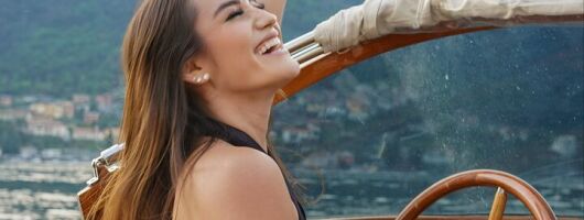 Private Venetian Wooden Boat Tour on Lake Como