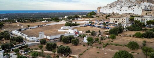 Compose your dish in a magical garden in the center of Ostuni