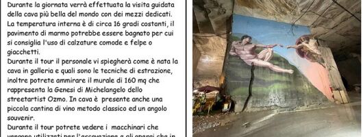The Carrara Marble Quarries and the Colonnata Lard