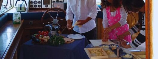 Cooking Class on a Boat and Tour of the Sorrento Coast