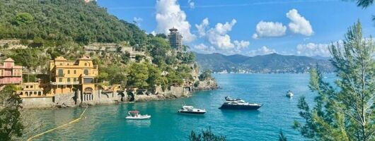 Tour of the Italian Riviera with E-Bike to Portofino 